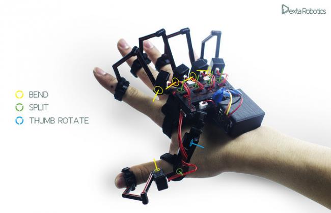 Dexmo, Un guante para sentir el mundo virtual