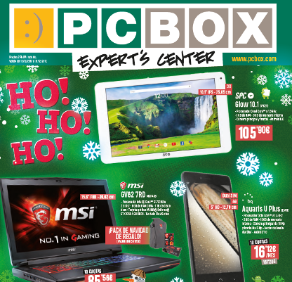 catálogo PCBOX Navidad 2017